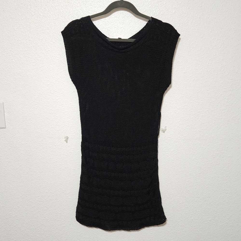 Papillion Beach cover up dress light knit size small
